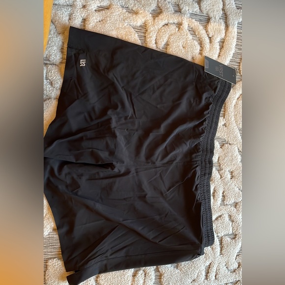 Mens XL 7” Inseam Black Running Shorts - Picture 2 of 4